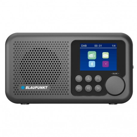 Audio Equipment - Blaupunkt DR8BK Portable Radio DAB+, Bluetooth, USB Charging Black