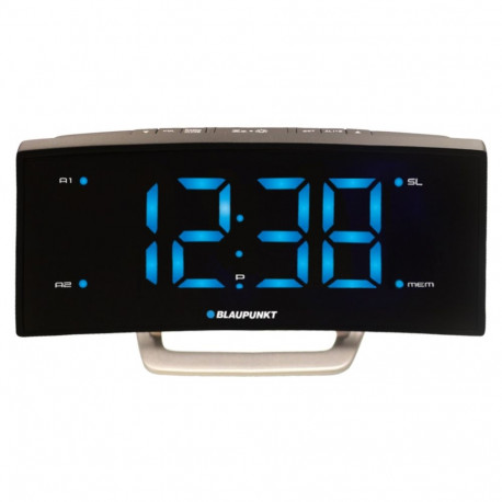 Radio Clock - Blaupunkt Cr7bk Stainless Steel