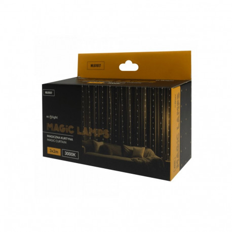 Magiczna kurtyna 400led 3m*2m 3000k,dc5v