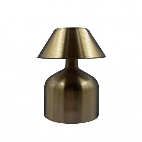 Złota lampka stołowa led 2,5 w 30 lm z regulacją jasności