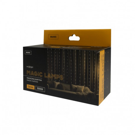 Magiczna kurtyna 200led 3m*1m 3000k,dc5v