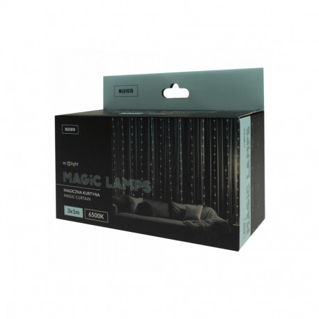 Magiczna kurtyna 200led 3m*1m 6500k,dc5v
