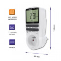 Qoltec plug with a timer PC0628 LCD