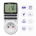 Qoltec plug with a timer PC0628 LCD