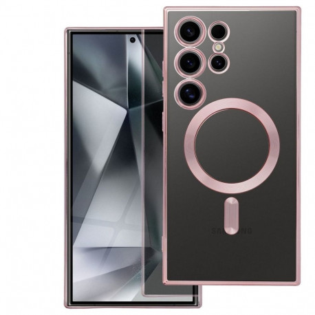 Case for Samsung S26 FE Electro Mag Cover compatible with MagSafe gold-rose