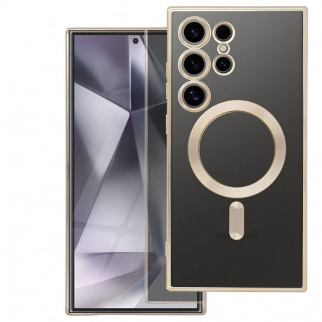 Case for Samsung S26 FE Electro Mag Cover compatible with MagSafe gold