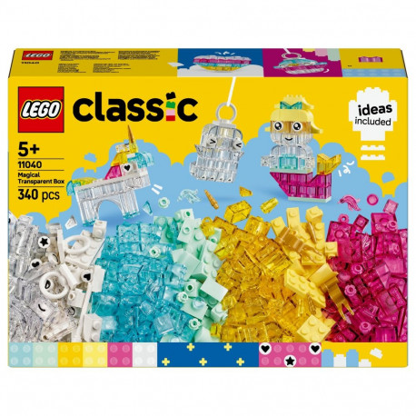 "LEGO 11040 Classic Zauberbox mit durchsichtigen Steinen"