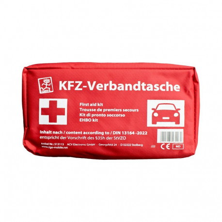 "ACV KFZ-Verbandtasche zertifiziert nach DIN 13164 2022"