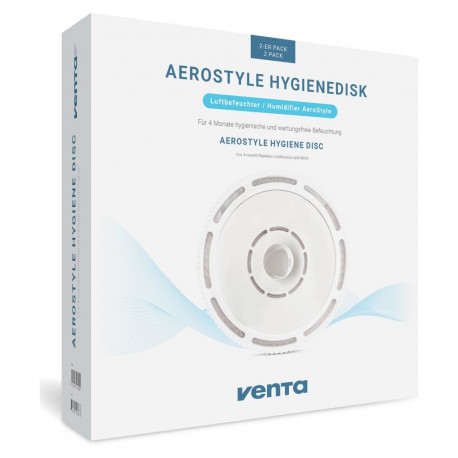 Venta Hygienedisk AeroStyle katlakivi eemaldamiseks ja hügieeniliseks puhastamiseks, 2 tk