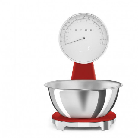 "Smeg Küchenwaage 50's Style Rot"