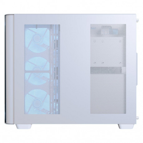 "AeroCool Geh Midi P500C-G-WT-V1 o.N. Full Tempered Glas (Wh)"