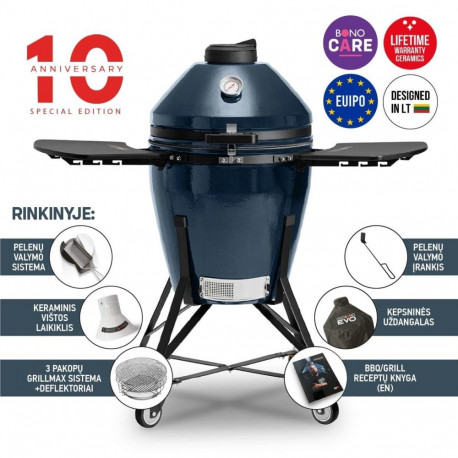 KAMADOBONO grill MEDIA EVO 22, sinine