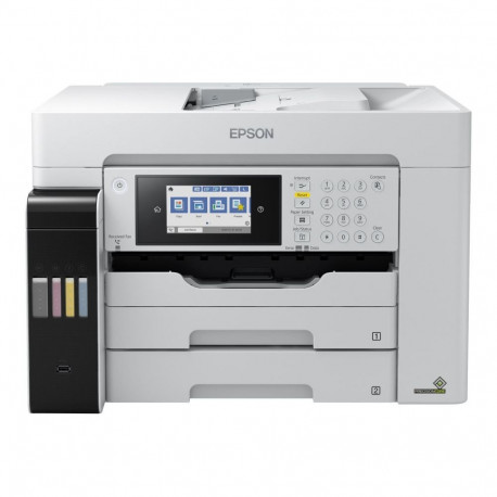 EPSON Multifunctional printer EcoTank L15180 Contact image sensor (CIS), 4-in-1, Wi-Fi, Black and wh