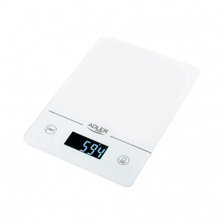 Adler Kitchen scales AD 3170 Maximum weight (capacity) 15 kg, Graduation 1 g, Display type LCD, Whit