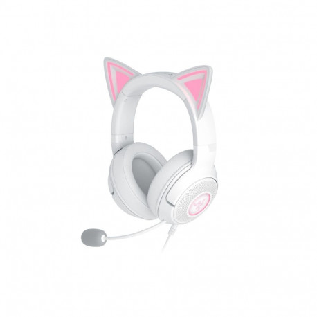 Razer Headset | Kraken Kitty V2 | Wired | Over-ear | Microphone | Noise canceling | White