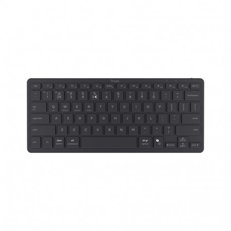 Bluetooth klaviatuur Trust Nado II Swe, must