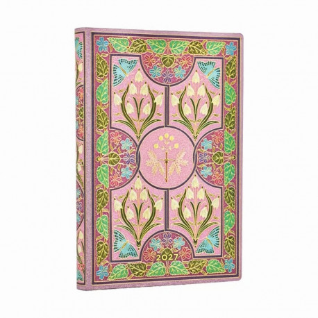 Raamatkalender 2027 Paperblanks Mimosa Mini nädal horisontaalne