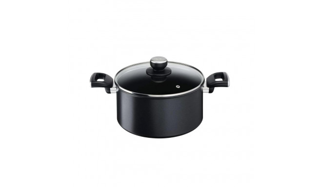 TEFAL hautamispott Unlimited G2554672 5L alumiiniumist, nõudepesumasinas pestav, kaanega, must