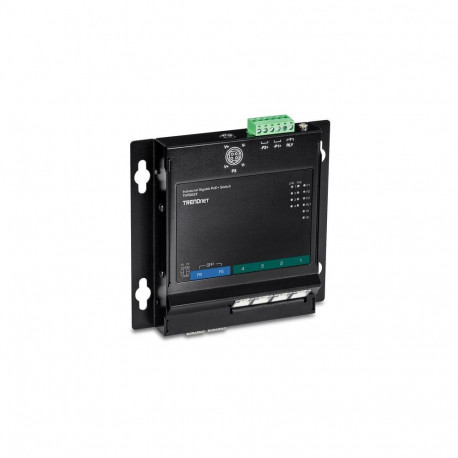 Trendnet TI-PG62F network switch Gigabit Ethernet (10/100/1000) Power over Ethernet (PoE) Black