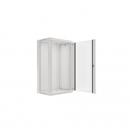 Lanberg Wall mounting rack cabinet 19''  22U 600x450mm Grey