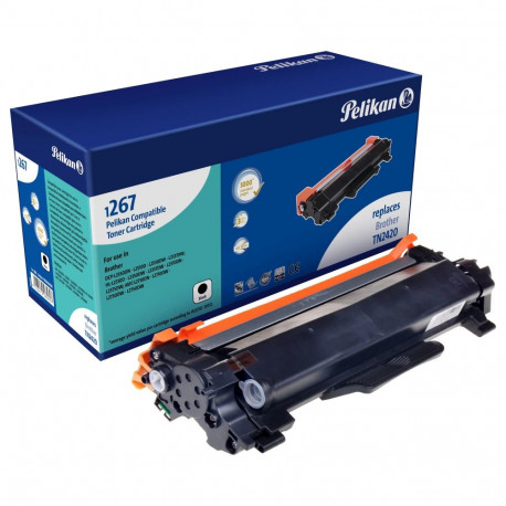 "Pelikan Toner Brother TN-2420 black, 3000 Seiten remanufactured"