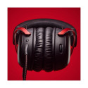 HyperX Cloud III must/punane mängurikõrvaklapid