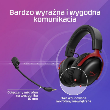 HyperX Cloud III S Wireless - Gaming Headset (Black)