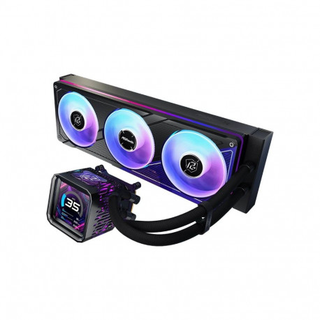 Asrock Phantom Gaming 360 LCD Processor All-in-one liquid cooler 12 cm Black