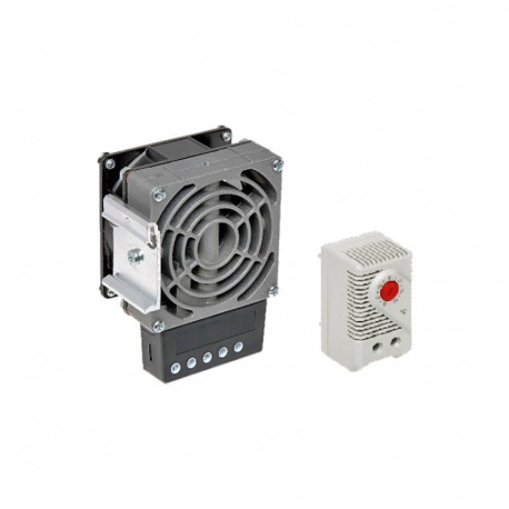 Dmuchawa grzewcza 100W z termostatem do szaf zewnętrznych ALANTEC
