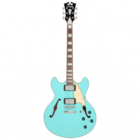 D'Angelico elektrikitarr Premier DC, surfiroheline