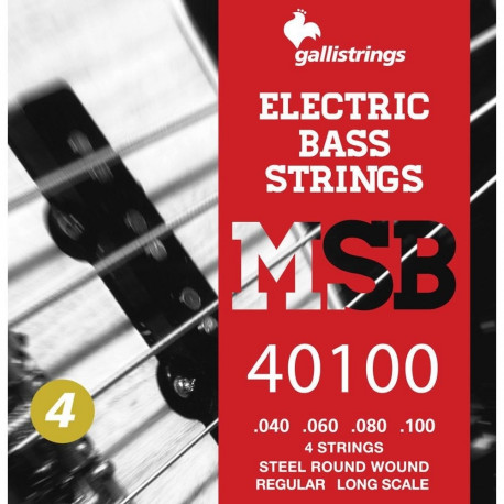 Galli MSB-40100 S - struny do gitary basowej