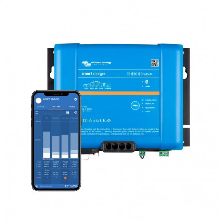 Nutikas laadija IP43 12/30 (3) 120/240V