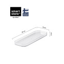 STORAGEBOXLID SMARTST COMPACT läbipaistev slim