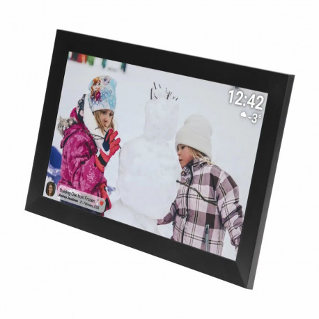 Ramka na zdjęcia Denver PFF-1501B BLACK z FRAMEO FHD czarna