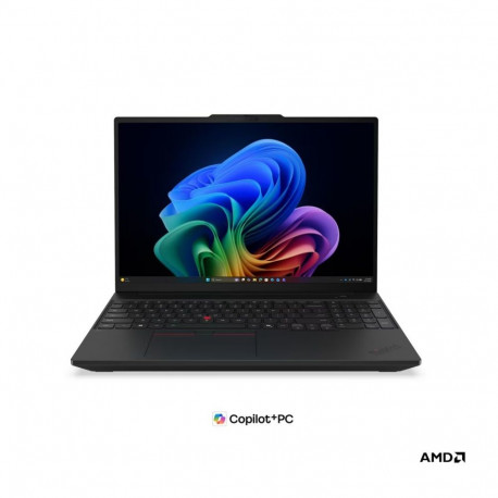 Lenovo ThinkPad T16 G5 AMD | Black | 16 " | IPS | 1920 x 1200 pixels | WUXGA | Anti-glare | AMD Ryze