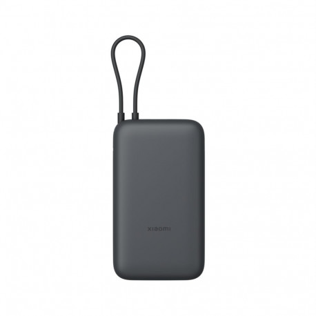 Xiaomi Power Bank 20000mAh (Integrated Cable), Dark Gray |