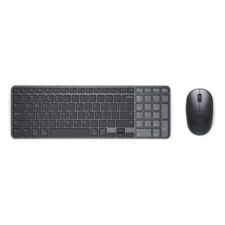 Dell Pro 7 Rechargeable Compact Keyboard and Mouse - KM746 - US International (QWERTY)
