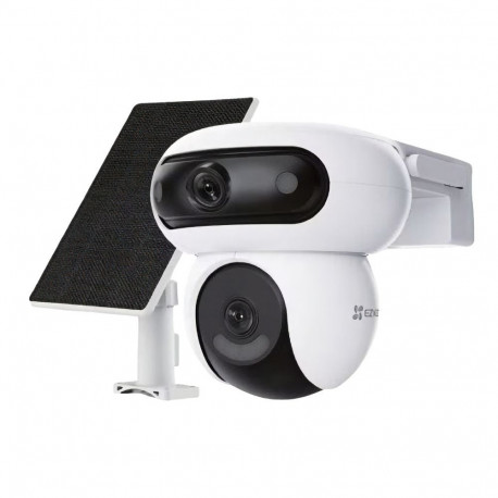 EZVIZ CS-HB90/SP Battery-Powered Outdoor Dual Camera Kit with Solar Panel (2x4 MP, 10400 mAh, IP65)