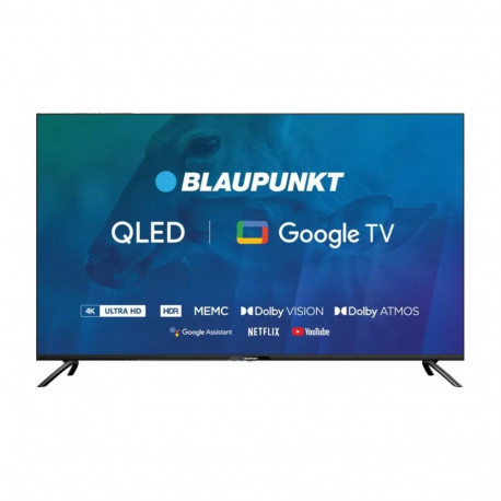 Blaupunkt 50QBG6000S 50 (126cm) QLED 4K Ultra HD Google TV, Dolby Vision, Dolby Atmos |