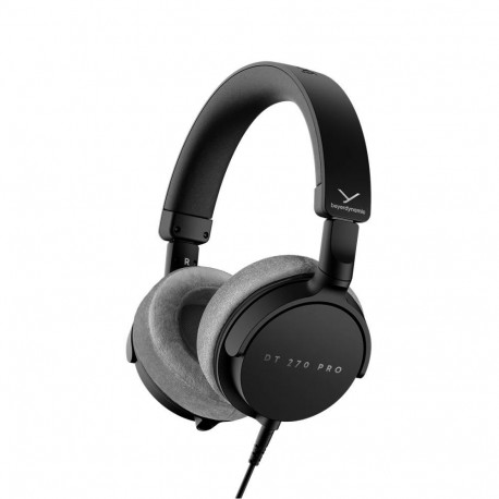 Beyerdynamic DT 270 PRO Compact Over-Ear Studio Headphone with dual-sided cable connector (detachabl