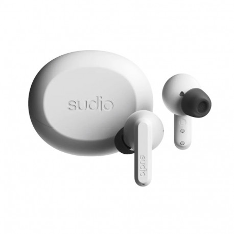 SUDIO Earbuds | A3 Pro | Bluetooth | In-ear | Microphone | Fog White | Noise canceling | Wireless