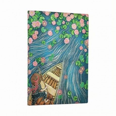 Märkmik Paperblanks Lotus River Midi jooneline