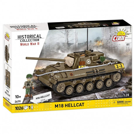 Ehitusklotsid M18 Hellcat, 1026 osa