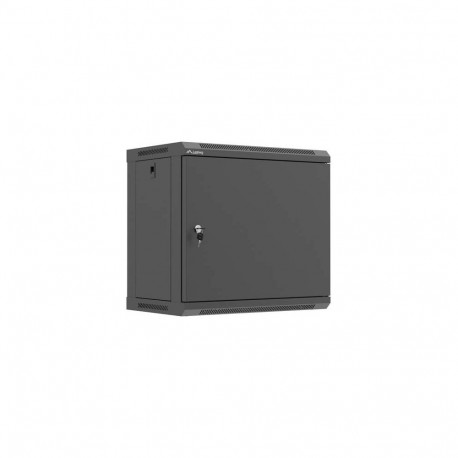 Lanberg seinapealne rack-kapp 19" 9U 540x350 täismetallist uksega, lamepakendis, must