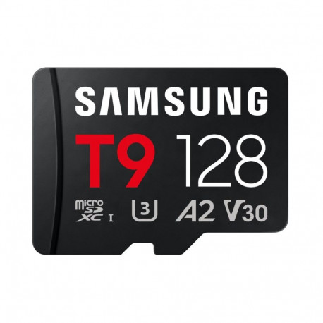 Samsung T9 | MicroSD Card | 128 GB | microSDXC | Flash memory class U3, V30, A2