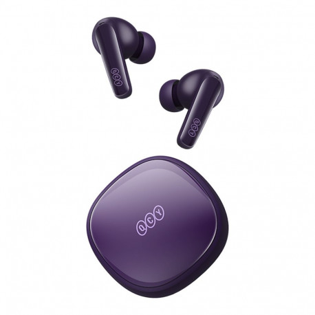 QCY QCY T13X In-Ear Headphones with ENC IPX5 Bluetooth 5.3 - Purple