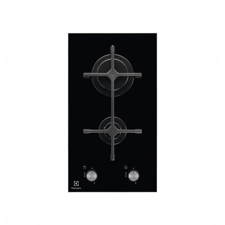 Electrolux gaasipliidiplaat EGC3322NVK 29cm 2 keedualaga integreeritav, must