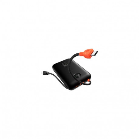 VEGER powerbank 20000 mAh with built-in cables Type C / Lightning PD QC3.0 35W K2 (W2068) black (697
