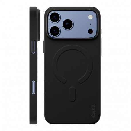 CARE by PanzerGlass ümbris SL1M iPhone 17 Pro Max MagSafe'iga, must