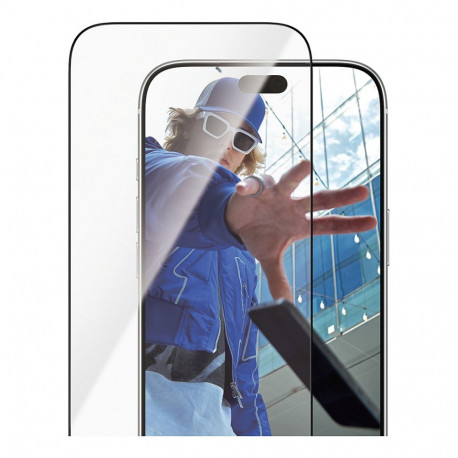 "PanzerGlass Displays. iP 17/18 pro Max Ultra Wide FastFit Box"